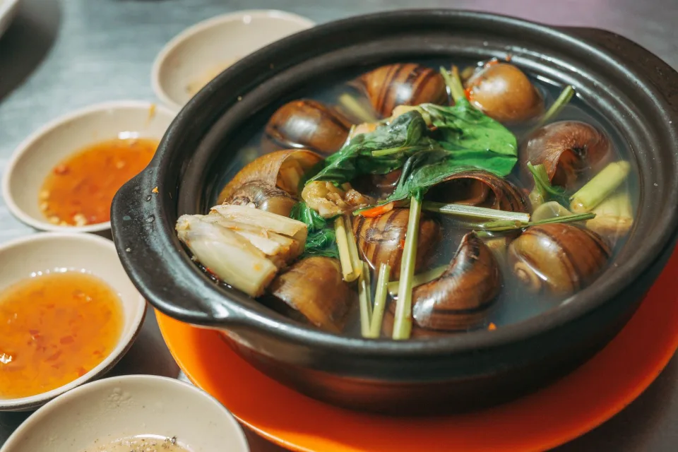 Nguyên liệu tươi sống trước khi chế biến